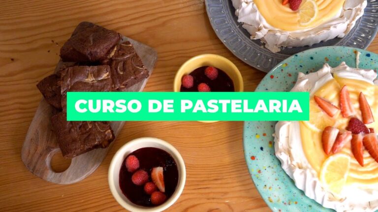 Curso Acreditado de Pastelaria: Forma&ccedil;&atilde;o Online