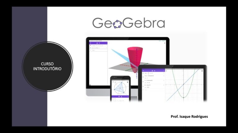 Curso de Geogebra Online: Aprenda Matem&aacute;tica de Forma Interativa