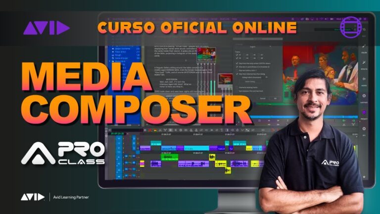 Curso Online de Avid Media Composer: Aprenda Edição de Vídeo Profissional