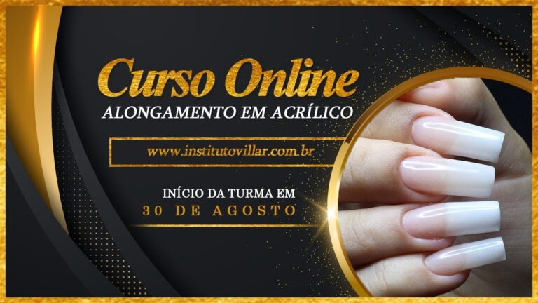 Curso de Unhas Acr&iacute;licas Online: Aprenda e Domine a T&eacute;cnica