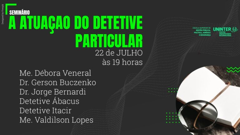 Curso Internacional de Detetive Particular Online