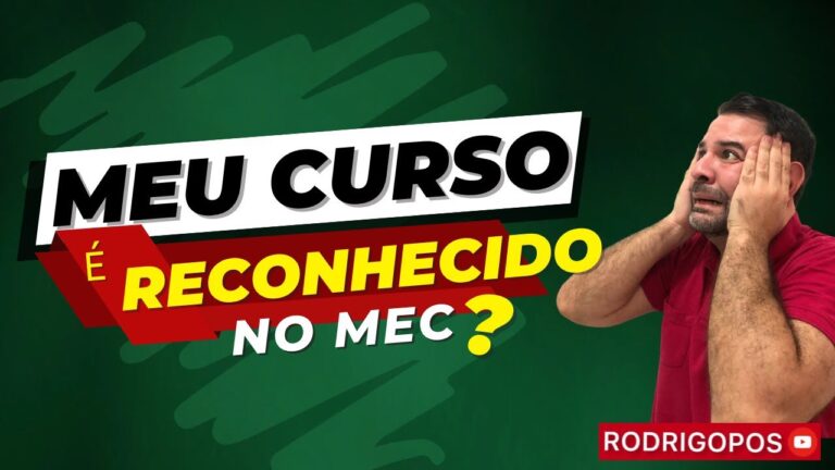 Como verificar se um curso online &eacute; reconhecido pelo MEC