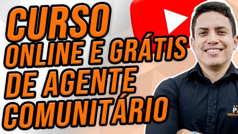 Curso de Agente Comunit&aacute;rio de Sa&uacute;de Online Gratuito