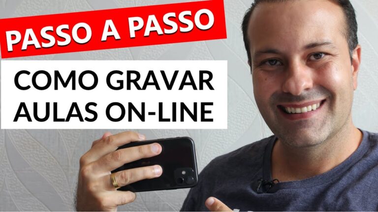 Como gravar aulas de cursos online: guia otimizado