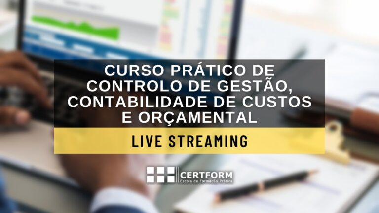 Curso Online de Contabilidade e Gest&atilde;o: Aprenda no seu Ritmo