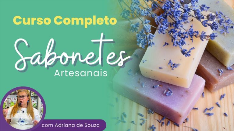 Curso Online de Saboaria Artesanal: Aprenda a Criar Sabonetes Naturais em Casa