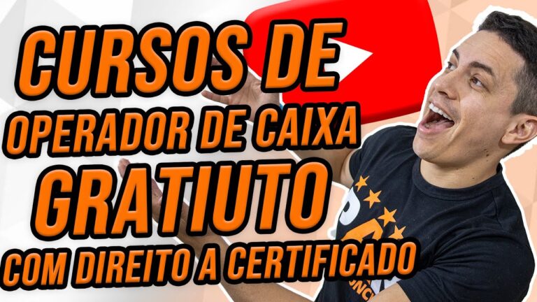 Curso de Operador de Caixa Online Gr&aacute;tis