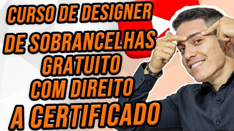 Curso de Design de Sobrancelha Online Gr&aacute;tis: Aprenda em Casa