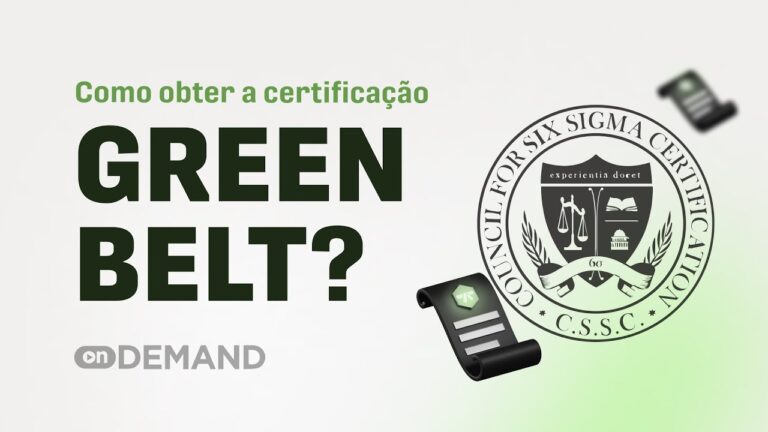 Curso Green Belt: Maximizando sua Efici&ecirc;ncia na Melhoria Cont&iacute;nua