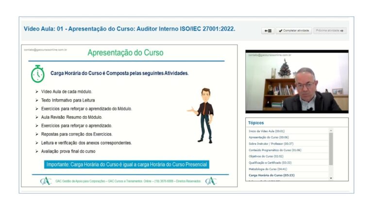 Guia Completo do Curso ISO/IEC 27001: Tudo o Que Você Precisa Saber