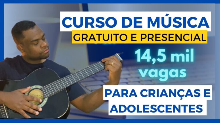 Curso de M&uacute;sica Online Gratuito: Aprenda onde e quando quiser