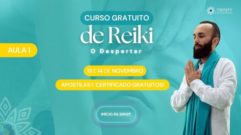 Curso de Reiki Gratuito: Aprenda as T&eacute;cnicas B&aacute;sicas