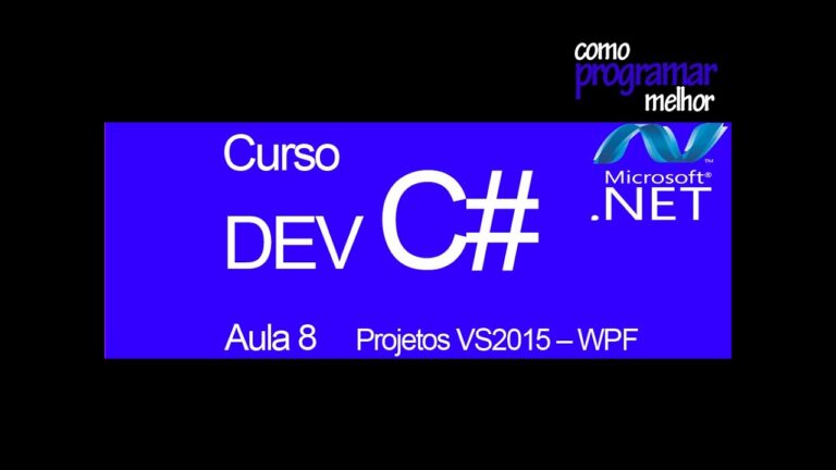 Curso WPF: Aprenda a Criar Aplica&ccedil;&otilde;es Windows de Forma Eficiente