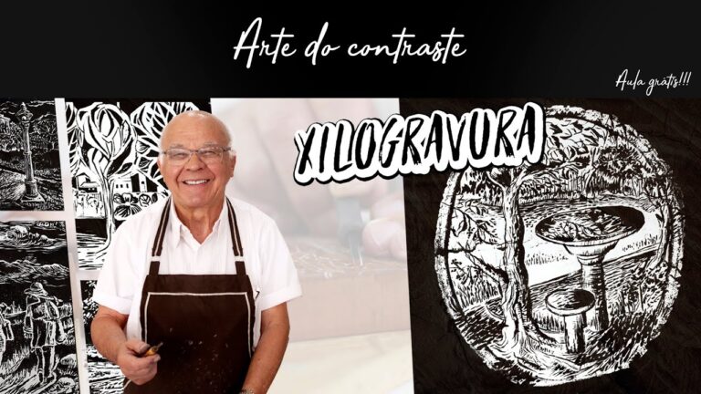 Curso Online de Xilogravura: Aprenda a T&eacute;cnica Tradicional de Gravura em Madeira
