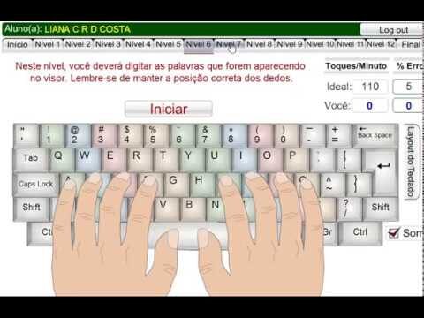 Aprenda touch typing de forma otimizada: Curso completo
