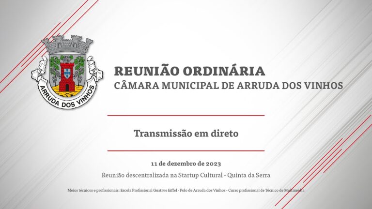 Oportunidades de Trabalho em Arruda dos Vinhos