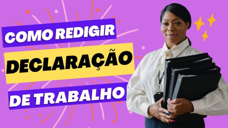 Guia Prático para a Declaração de Trabalho Escolar