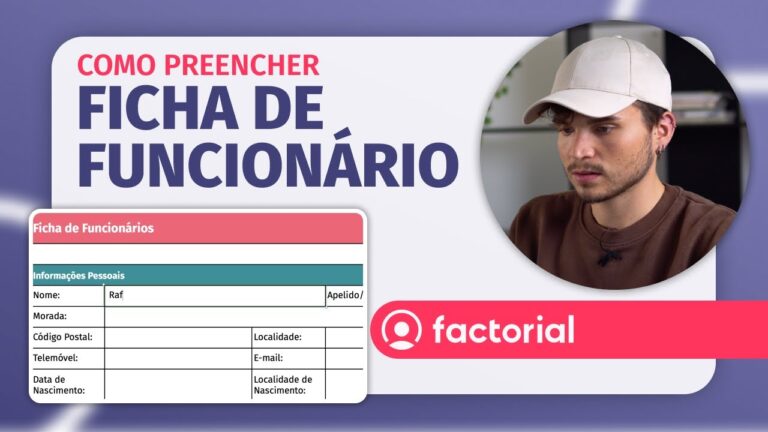 Modelo de Ficha para Funcion&aacute;rio Preencher