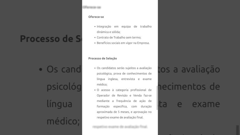 Recrutamento no Metro do Porto: Oportunidades e Processos
